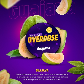 Табак Overdose, 25гр "Guajava / Экзотическая гуава"